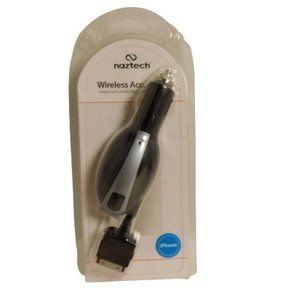 Naztech Retractable 30 Pin Charger with USB Charging Port for iPhone 4/4S iPad 4